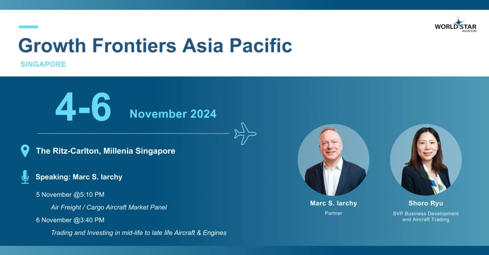 WSA at Airline Economics Growth Frontiers Asia Pacific in Singapore