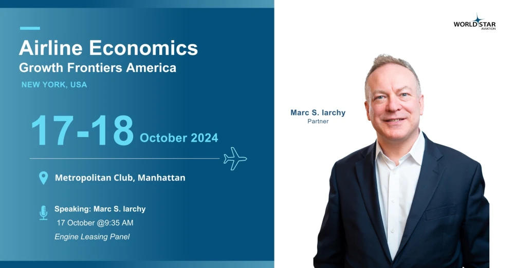 WSA at Airline Economics Growth Frontiers America in NYC